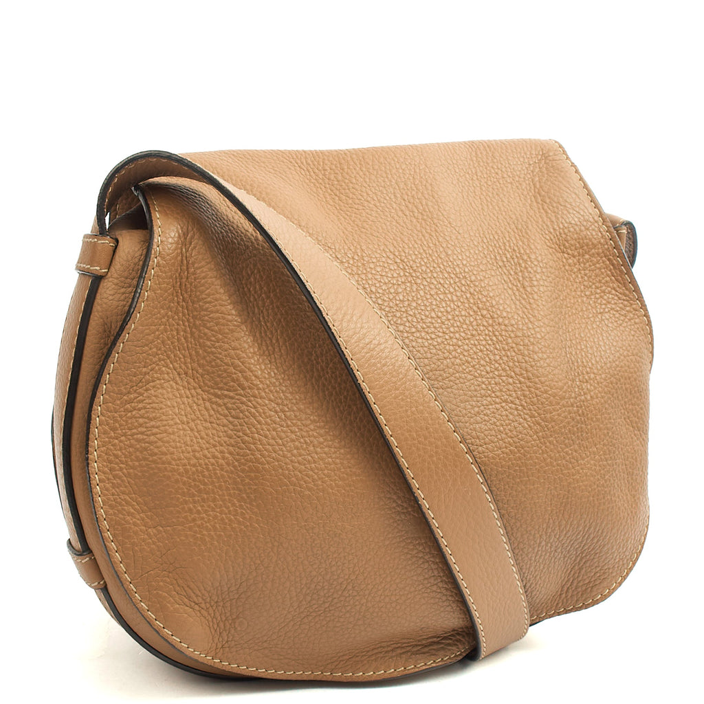 Chloe Cross Body Marcie - Large in invalid, Calfskin Leather — Back View