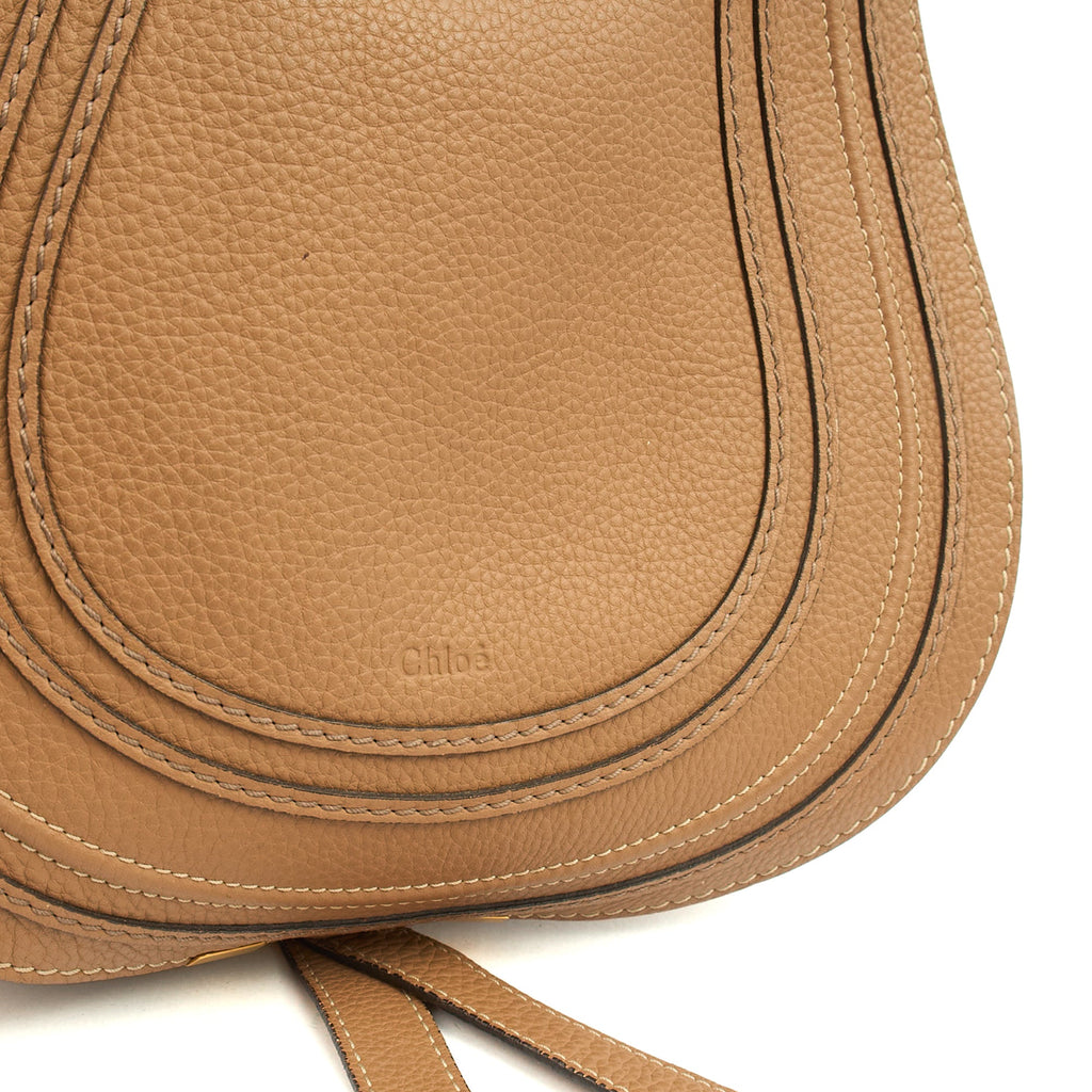 Chloe Cross Body Marcie - Large in invalid, Calfskin Leather — Side View