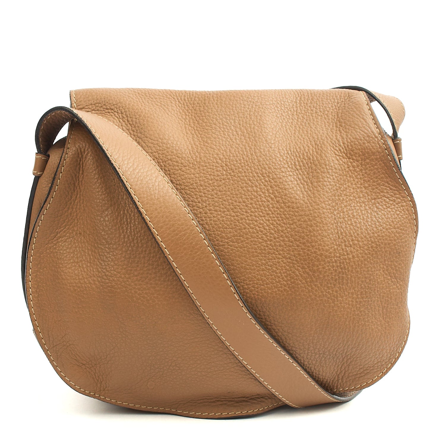 Chloe Cross Body Marcie - Large in invalid, Calfskin Leather — Top View