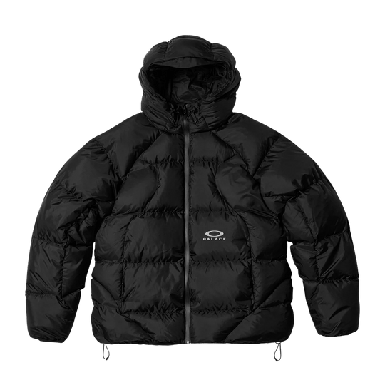 Palace x Oakley Puffa 'Black' — XXS — Front View