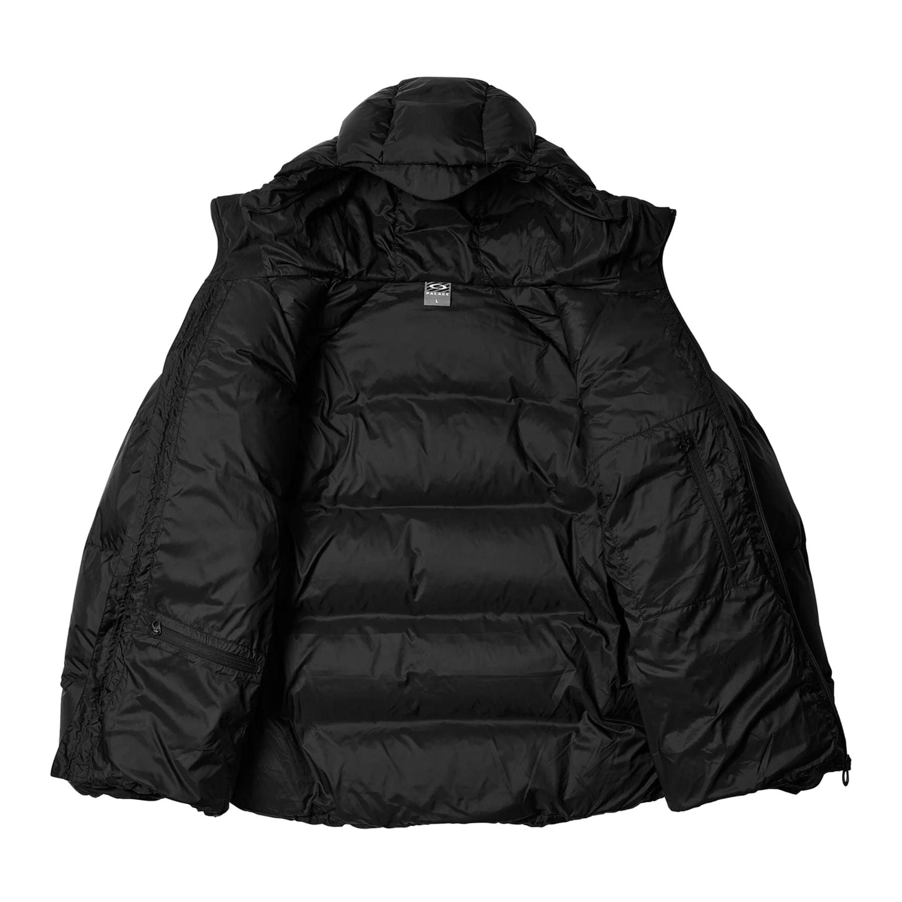 Palace x Oakley Puffa 'Black' — XXS — Side View