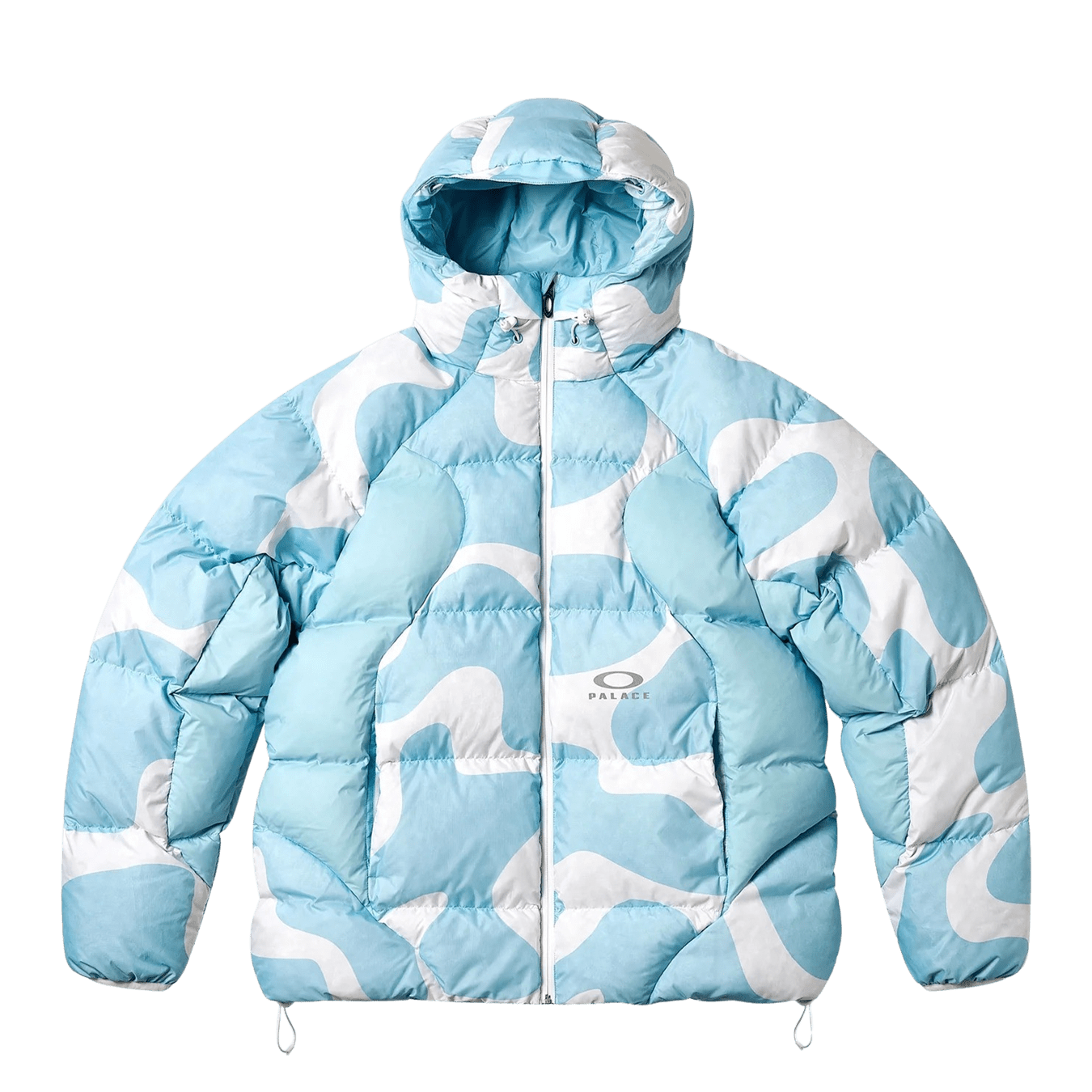 Palace x Oakley Puffa 'Cloud' — XXS — Front View