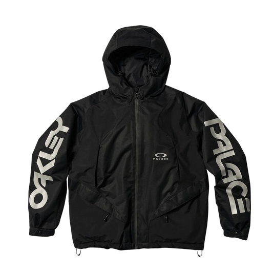 Palace x Oakley Snow Jacket 'Black' — XXS — Front View