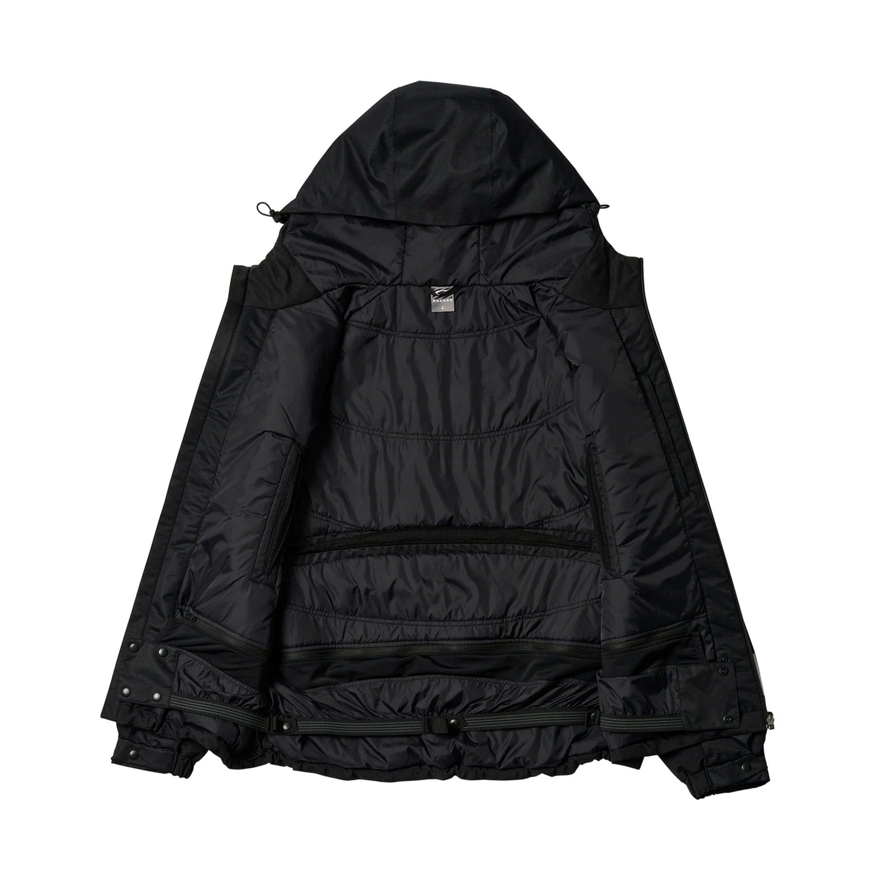 Palace x Oakley Snow Jacket 'Black' — XXS — Side View