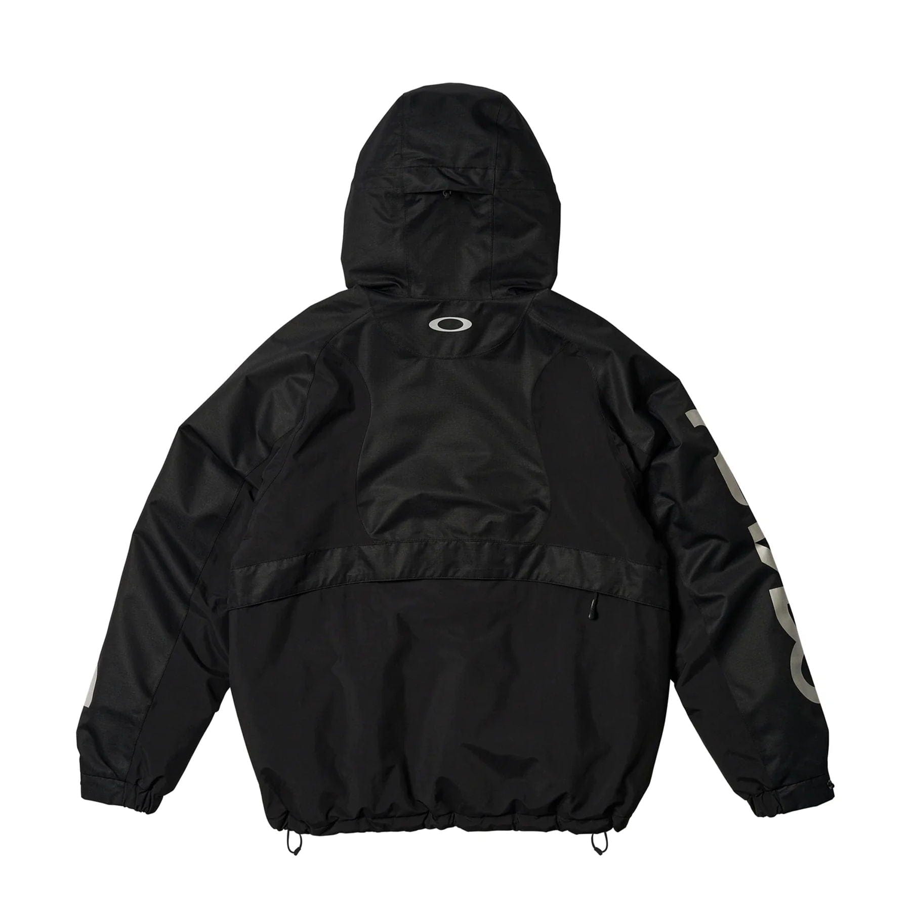 Palace x Oakley Snow Jacket 'Black' — XXS — Back View