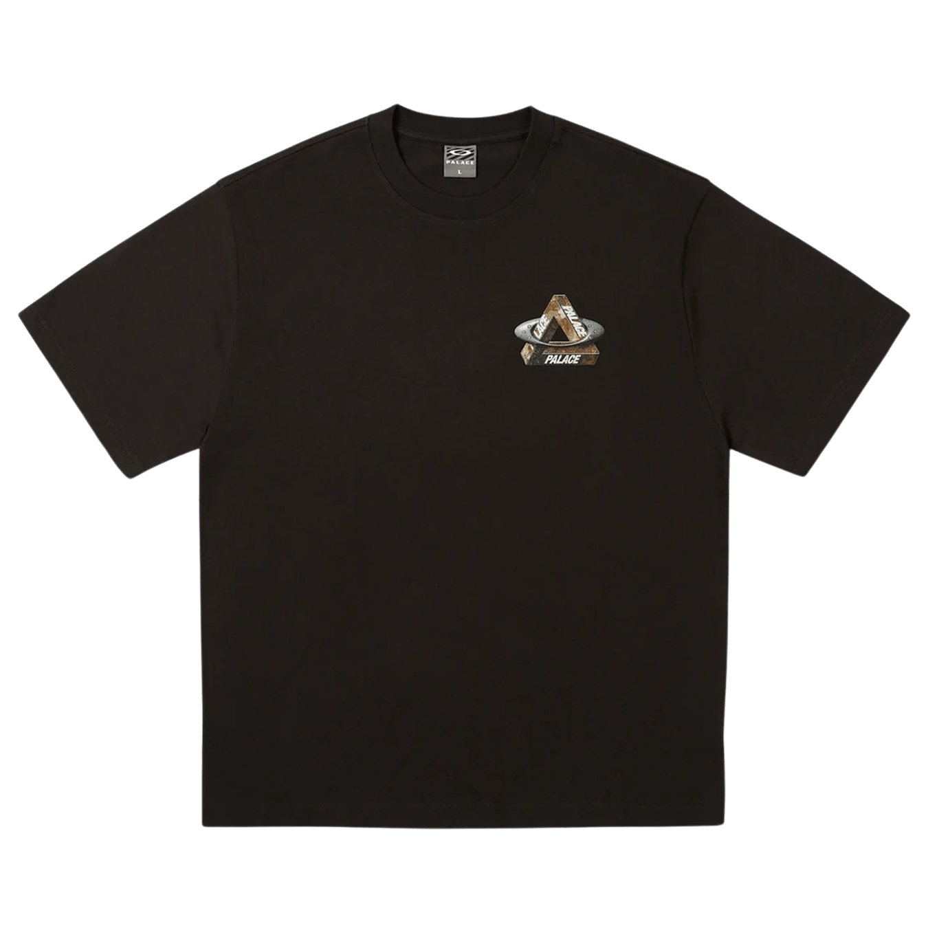 Palace x Oakley T-Shirt 'Black' — XXS — Front View