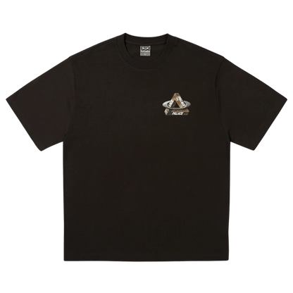 Palace x Oakley T-Shirt 'Black' — XXS — Front View