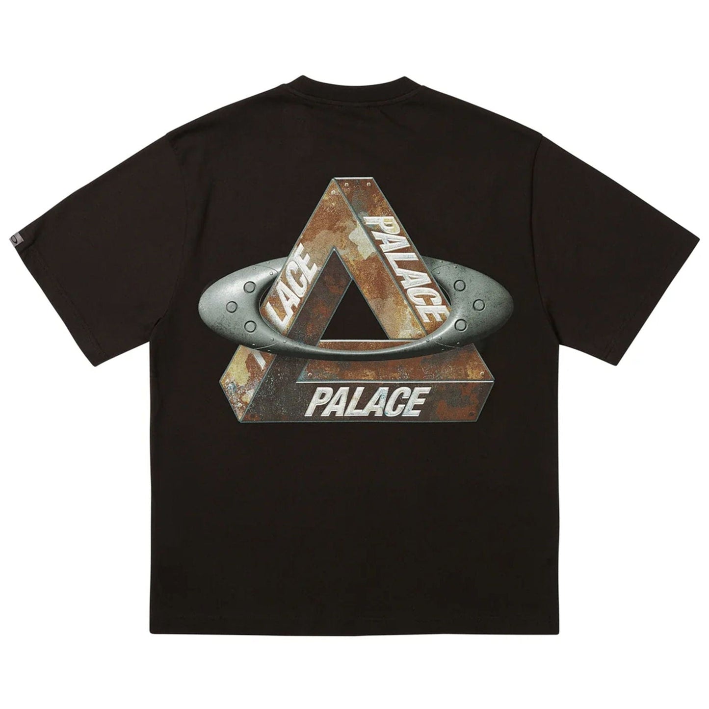 Palace x Oakley T-Shirt 'Black' — XXS — Side View