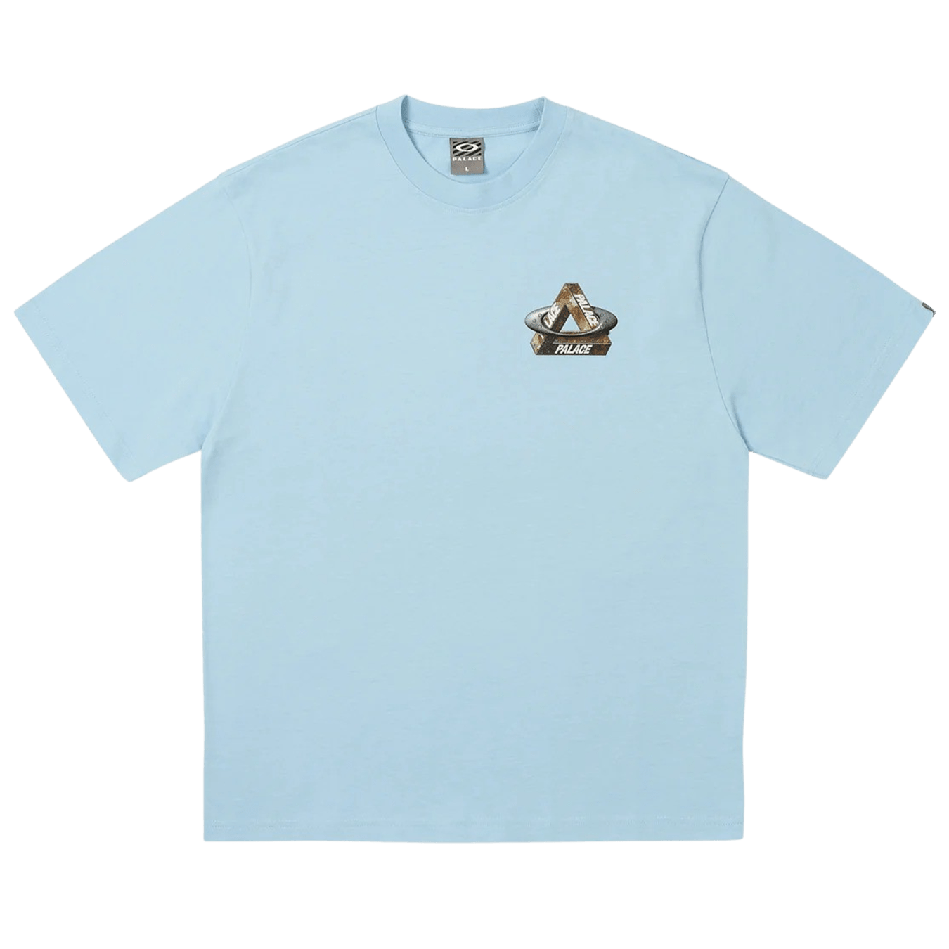 Palace x Oakley T-Shirt 'Blue' — XXS — Front View