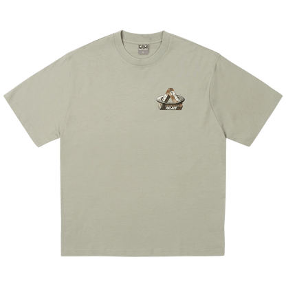 Palace x Oakley T-Shirt 'Grey' — XXS — Front View