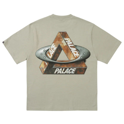 Palace x Oakley T-Shirt 'Grey' — XXS — Side View