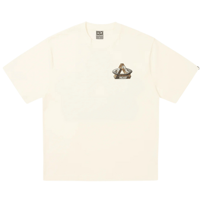 Palace x Oakley T-Shirt 'White' — XXS — Front View