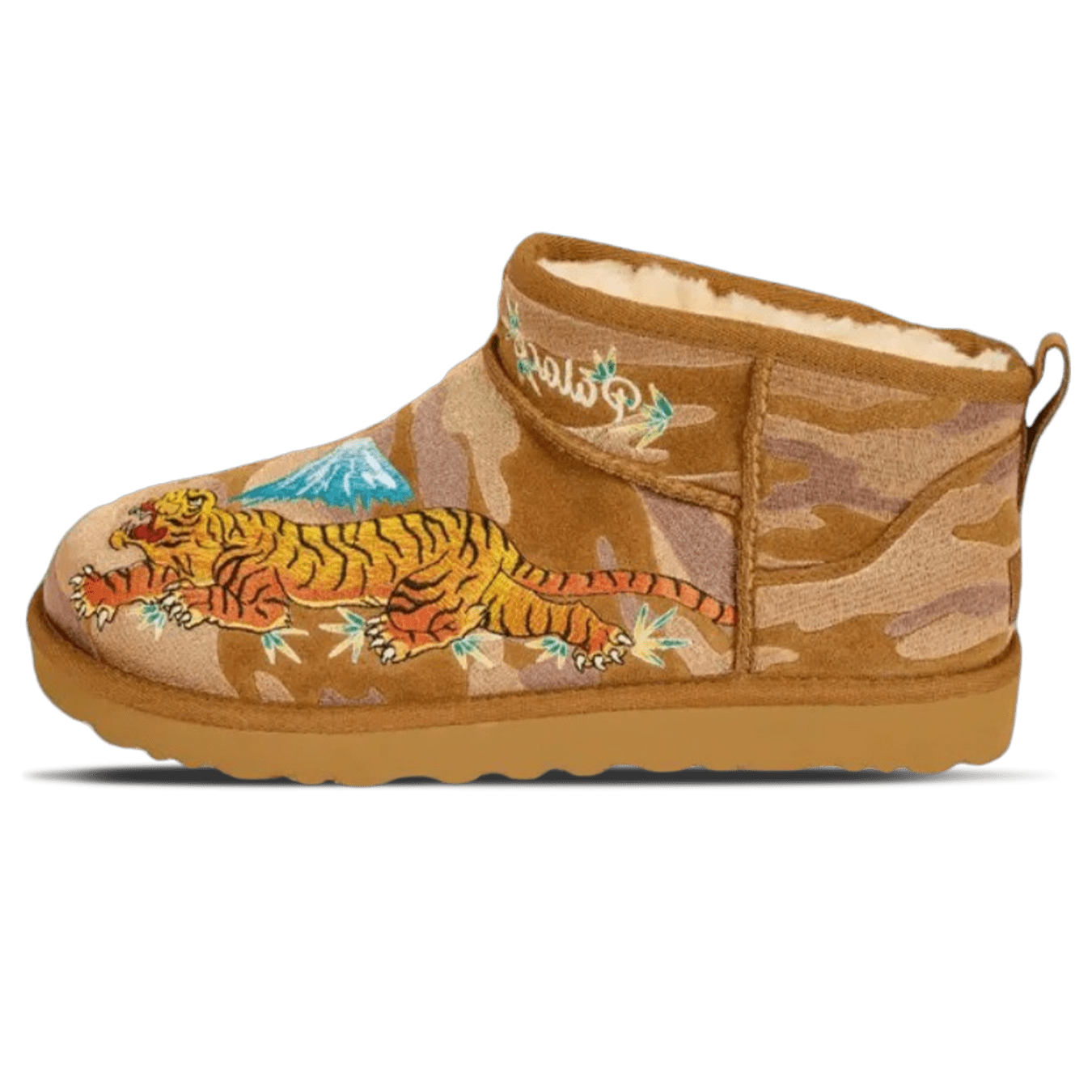 Palace x UGG Mini Boot 'Chestnut Camo' — UK 1 — Front View