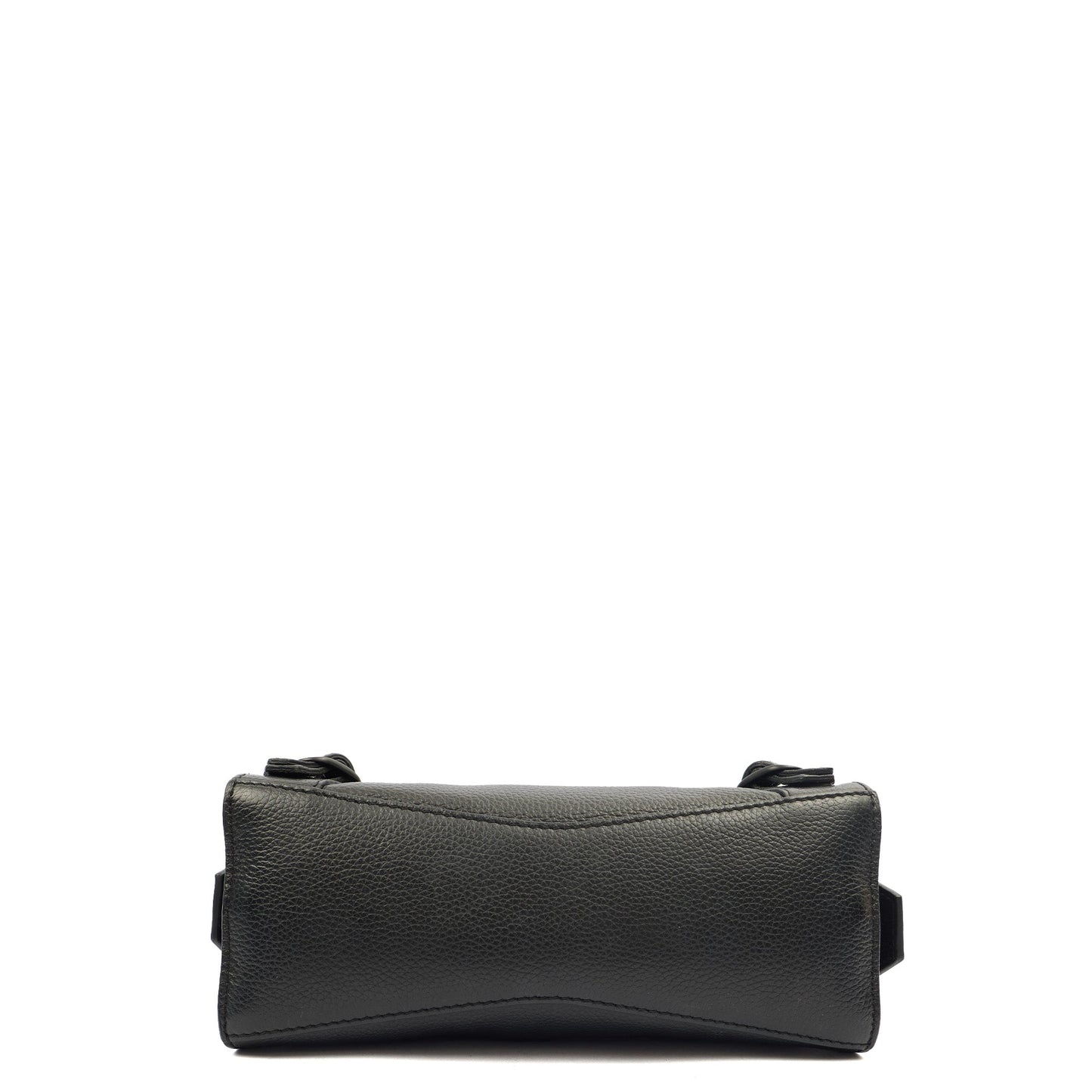 Balenciaga Cross Body Neo Classic- Nano in Black, Veau (Calfskin) — Top View