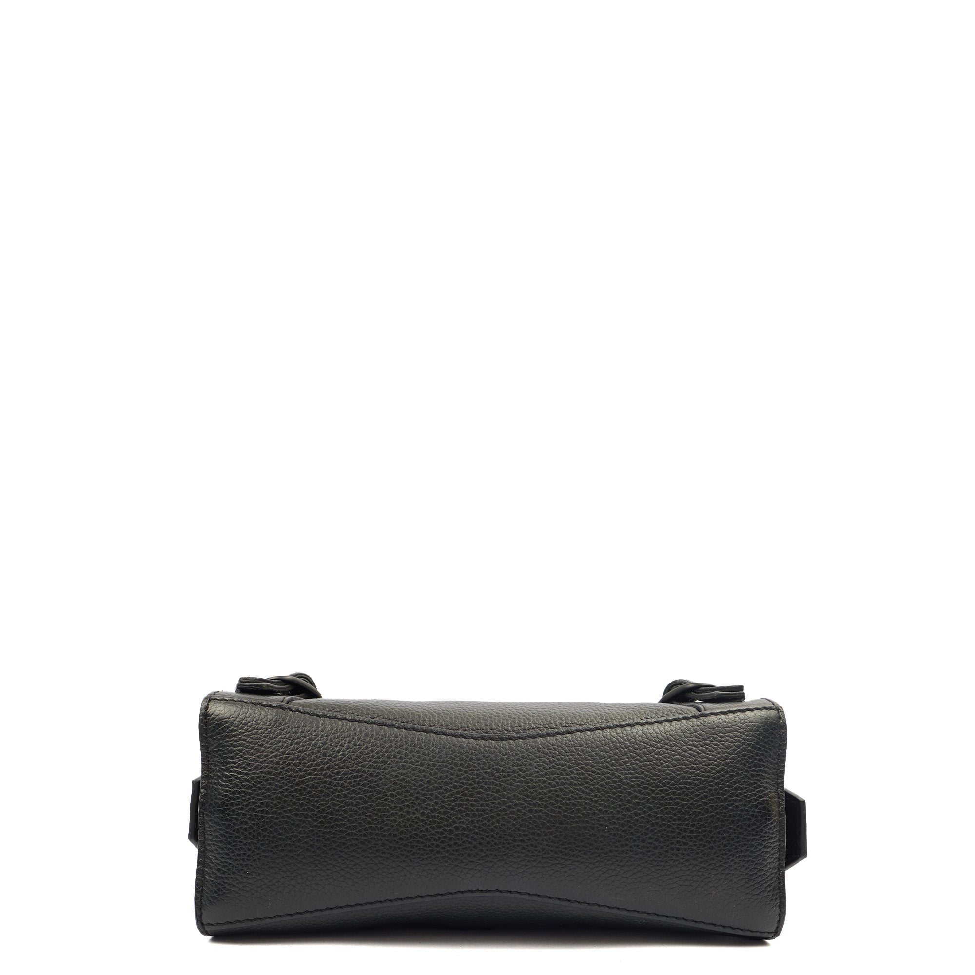 Balenciaga Cross Body Neo Classic- Nano in Black, Veau (Calfskin) — Top View