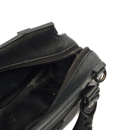 Balenciaga Cross Body Neo Classic- Nano in Black, Veau (Calfskin) — Detail View