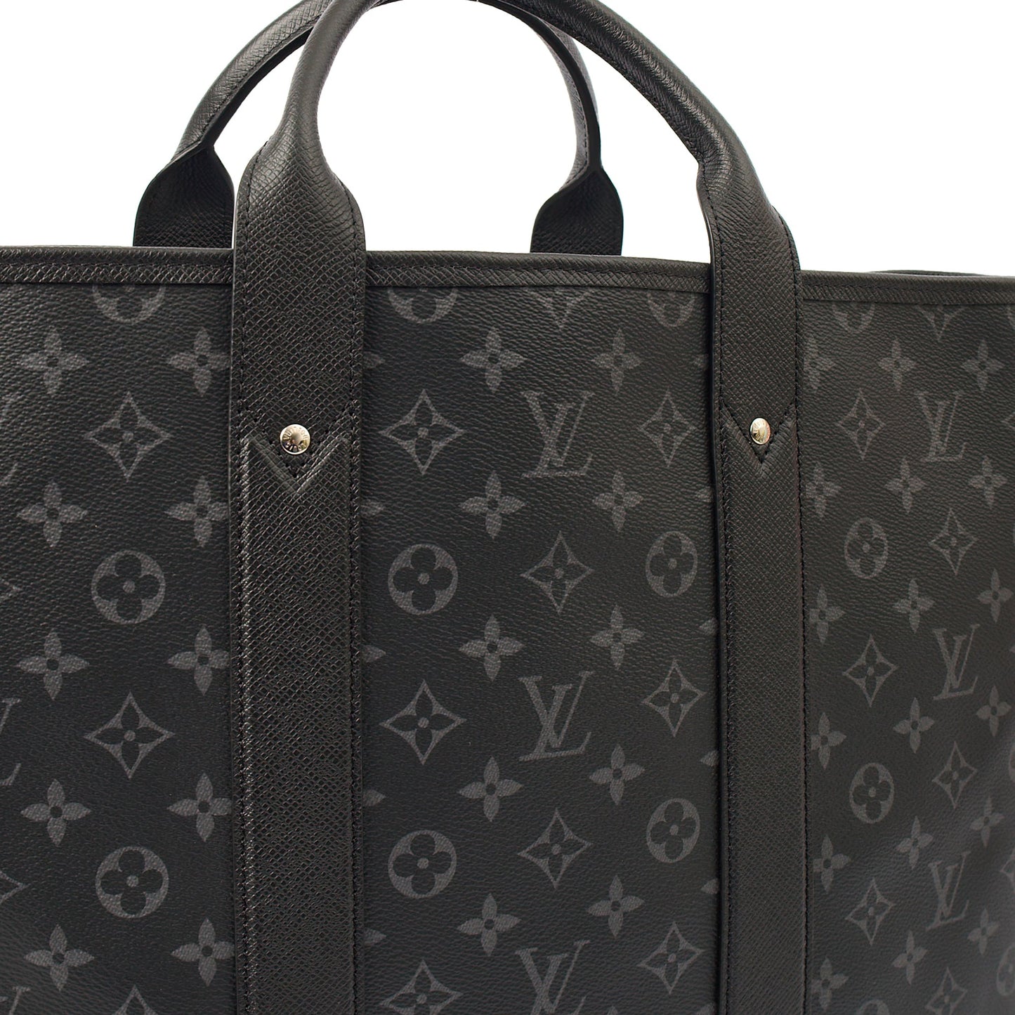 Louis Vuitton Tote Sac Plat 24H Tote in Monogram Eclipse, Canvas — Lifestyle View