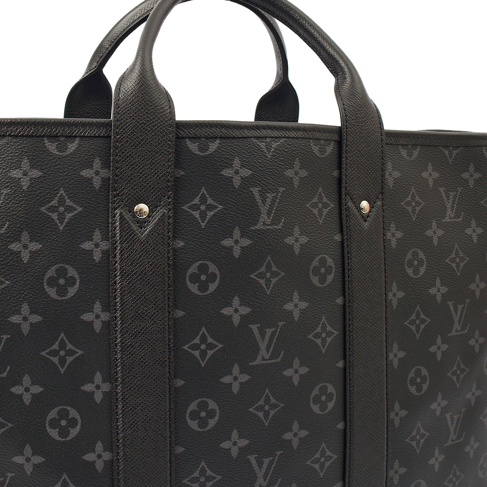Louis Vuitton Tote Sac Plat 24H Tote in Monogram Eclipse, Canvas — Lifestyle View
