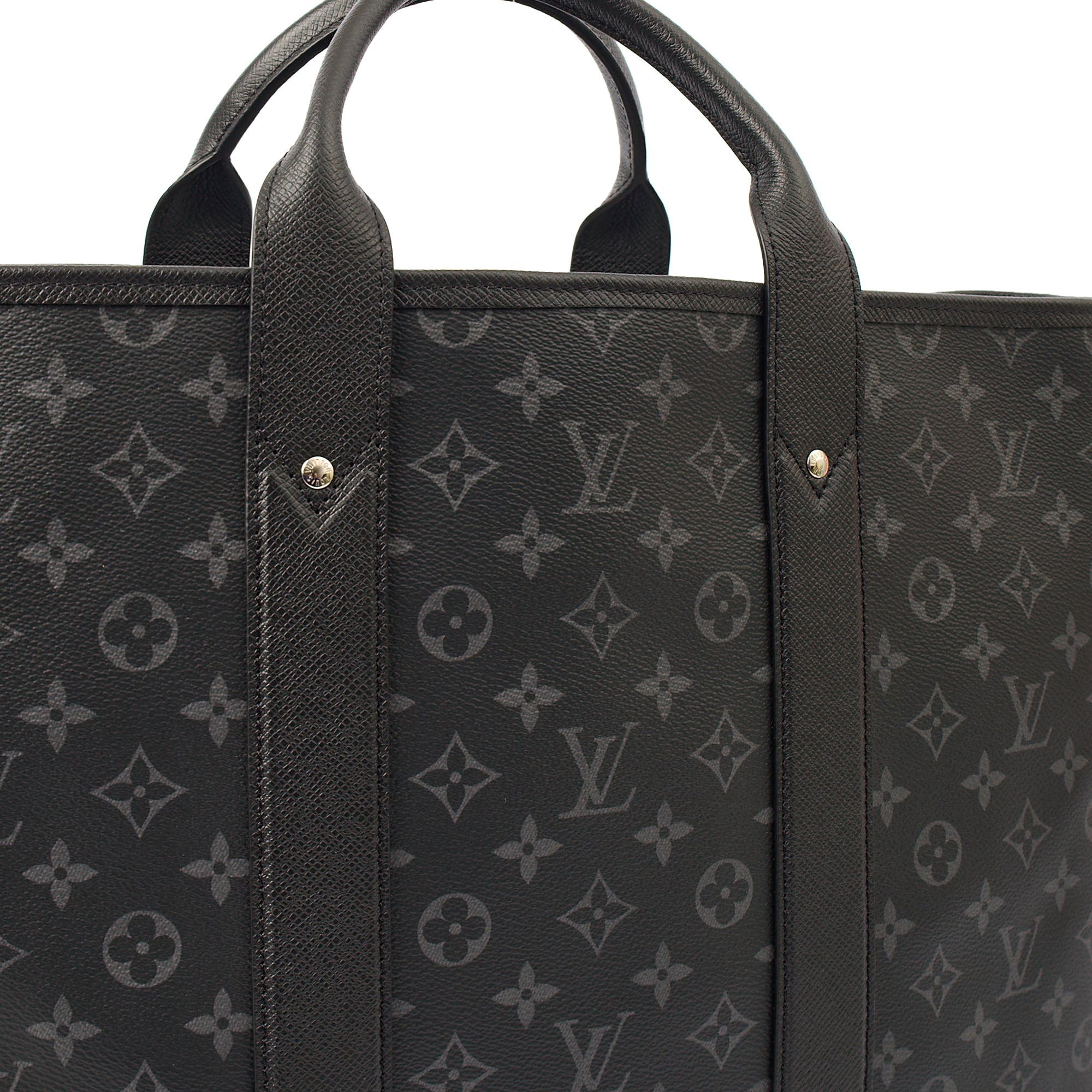 Louis Vuitton Tote Sac Plat 24H Tote in Monogram Eclipse, Canvas — Lifestyle View