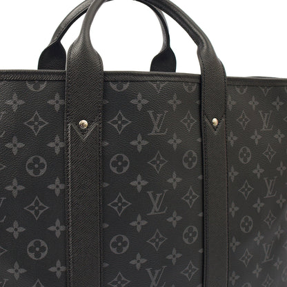 Louis Vuitton Tote Sac Plat 24H Tote in Monogram Eclipse, Canvas — Lifestyle View
