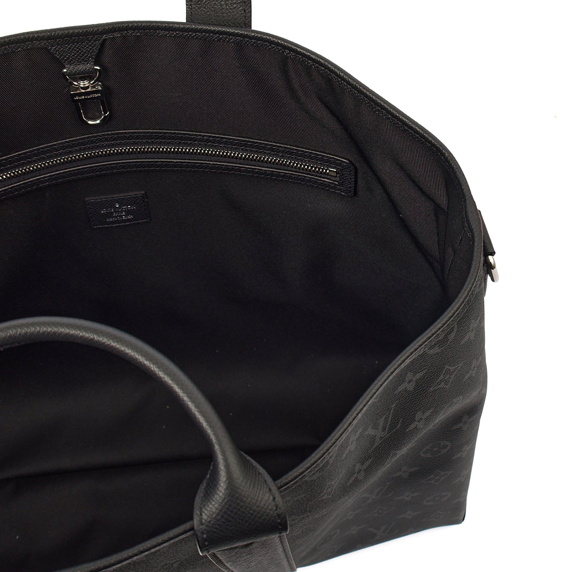 Louis Vuitton Tote Sac Plat 24H Tote in Monogram Eclipse, Canvas — Alternate View 8