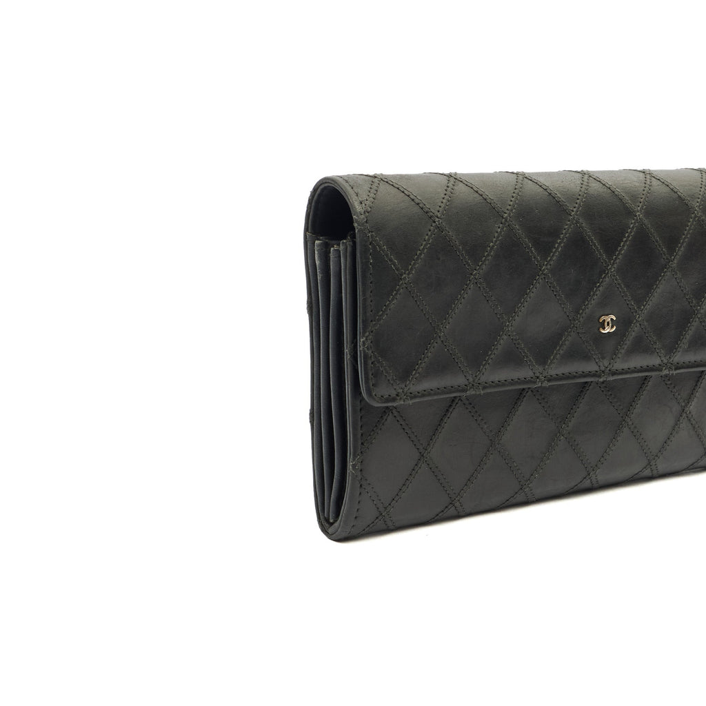 Chanel Wallet Continental Wallet in Black, Lambskin Leather — Alternate View 7