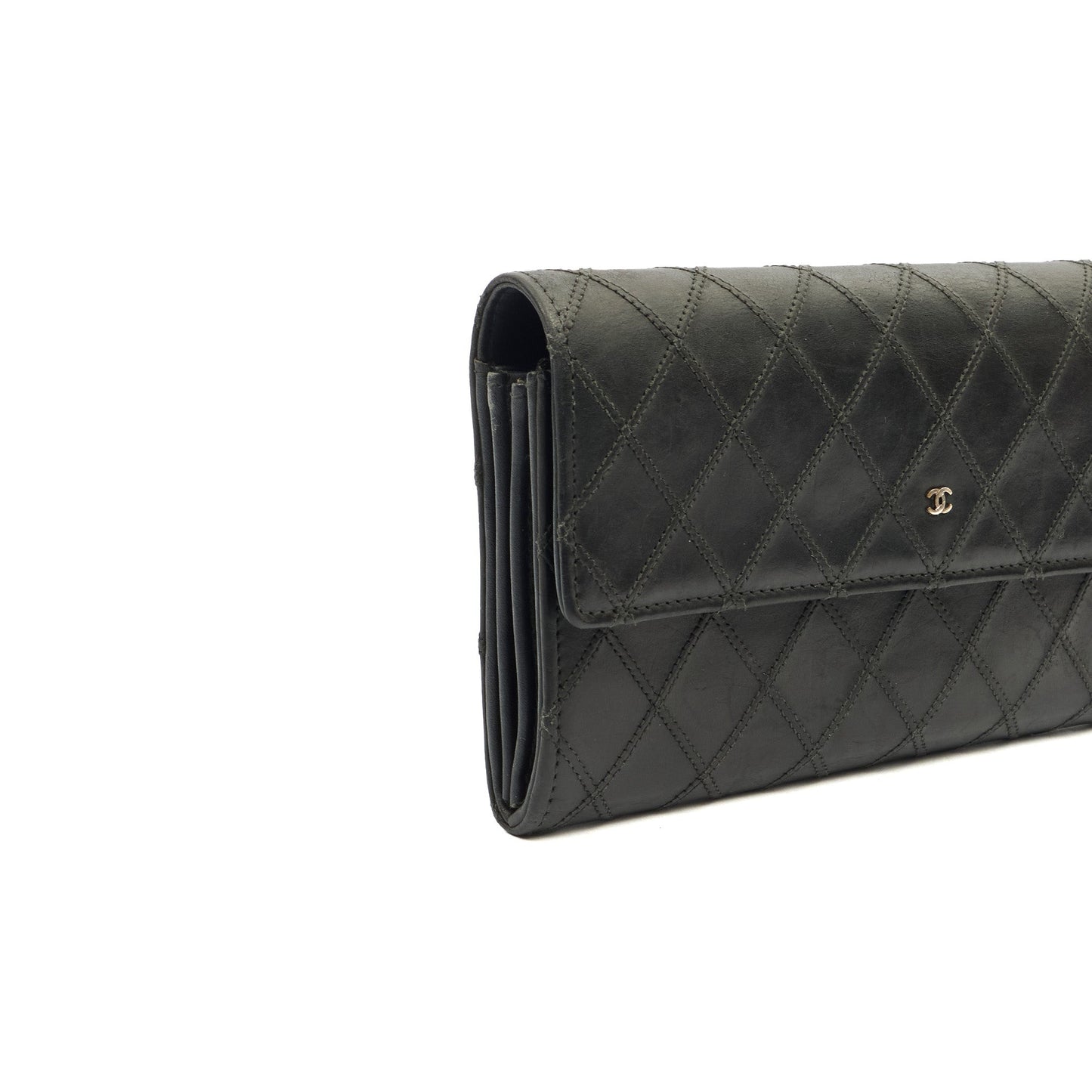 Chanel Wallet Continental Wallet in Black, Lambskin Leather — Alternate View 7