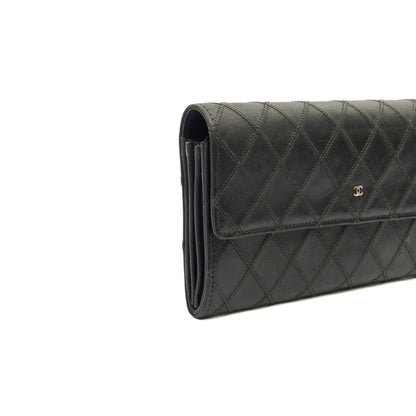 Chanel Wallet Continental Wallet in Black, Lambskin Leather — Alternate View 25