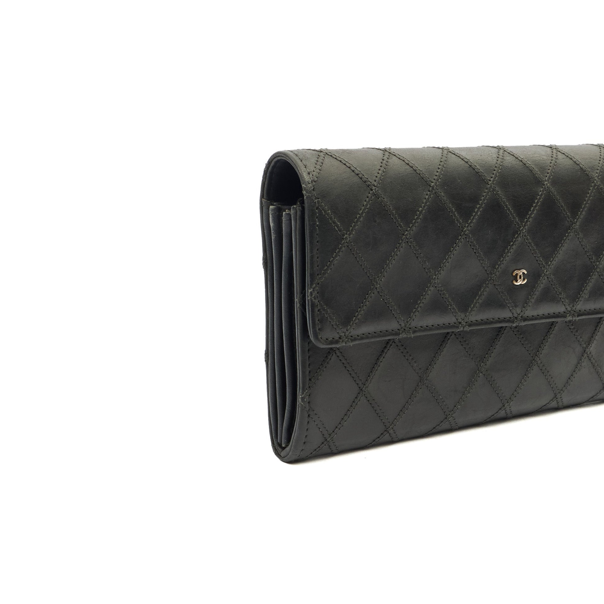 Chanel Wallet Continental Wallet in Black, Lambskin Leather — Alternate View 16