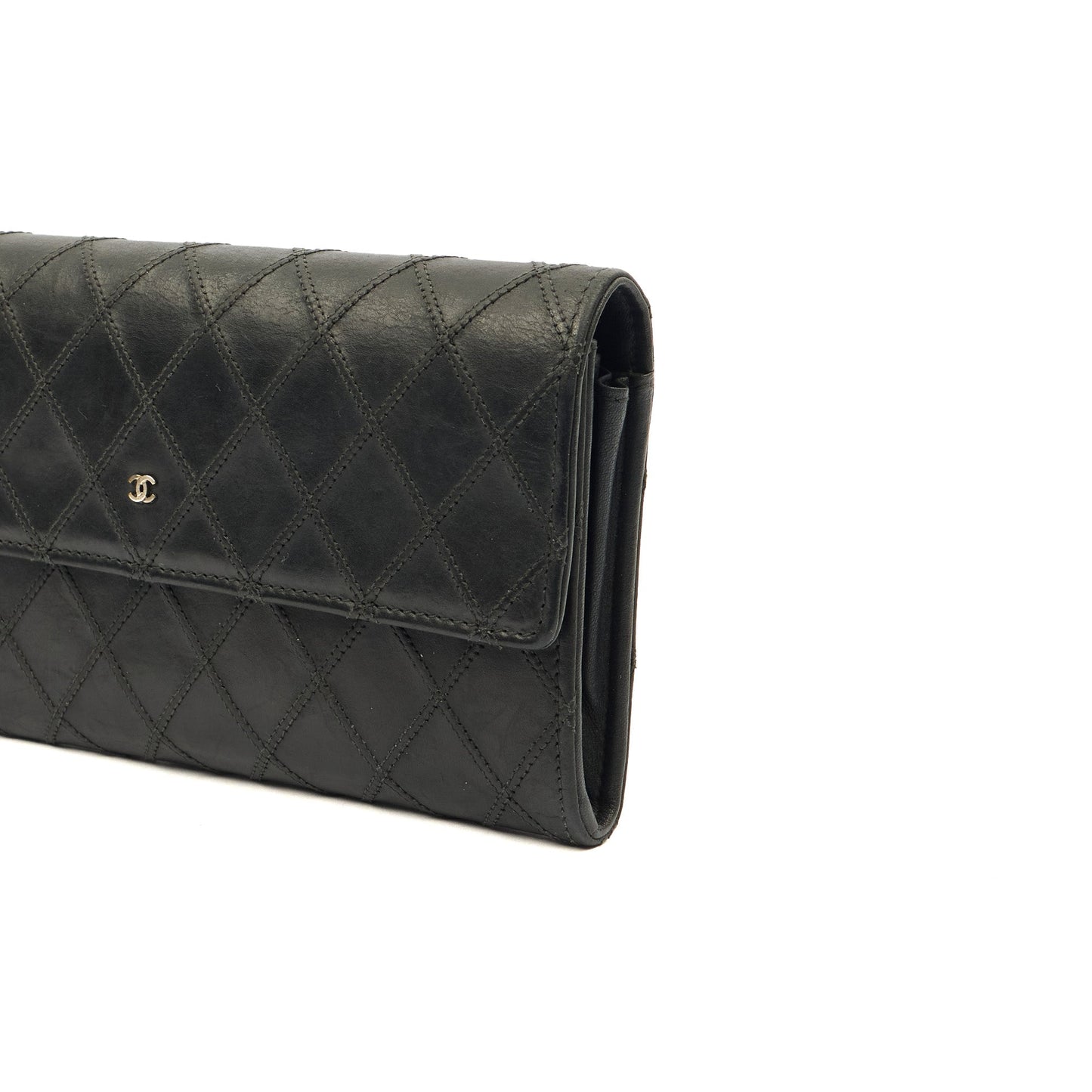 Chanel Wallet Continental Wallet in Black, Lambskin Leather — Alternate View 14