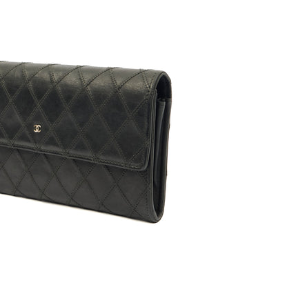 Chanel Wallet Continental Wallet in Black, Lambskin Leather — Alternate View 14