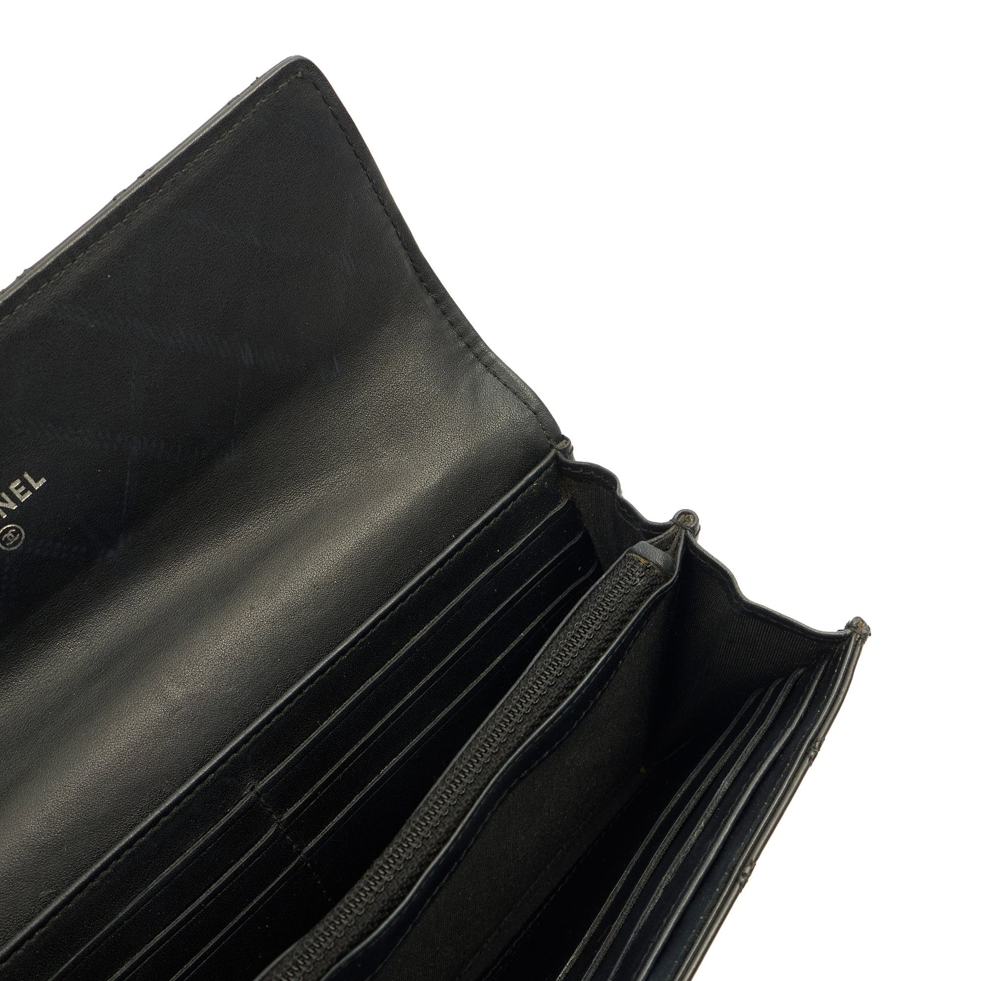 Chanel Wallet Continental Wallet in Black, Lambskin Leather — Alternate View 27