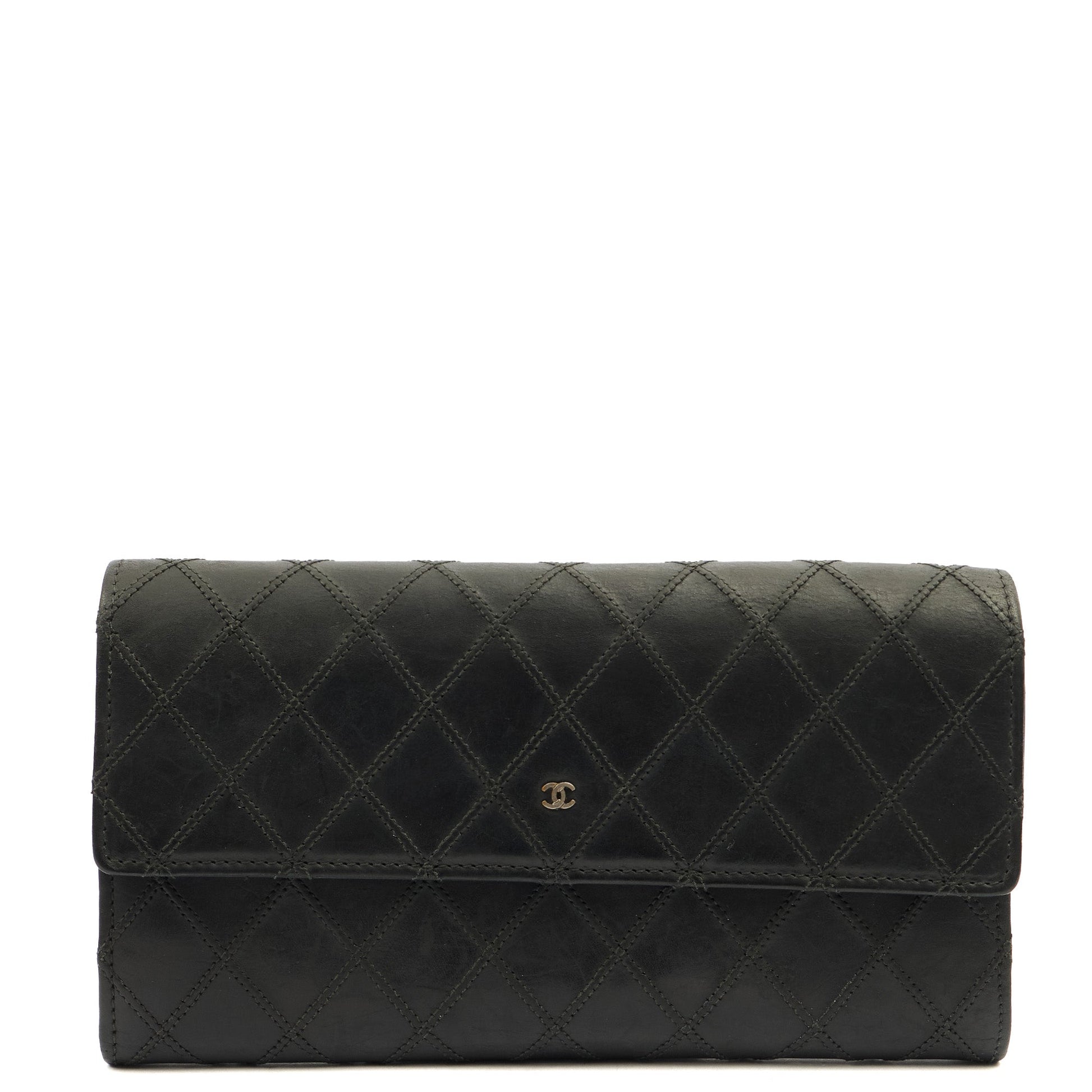 Chanel Wallet Continental Wallet in Black, Lambskin Leather — Alternate View 10