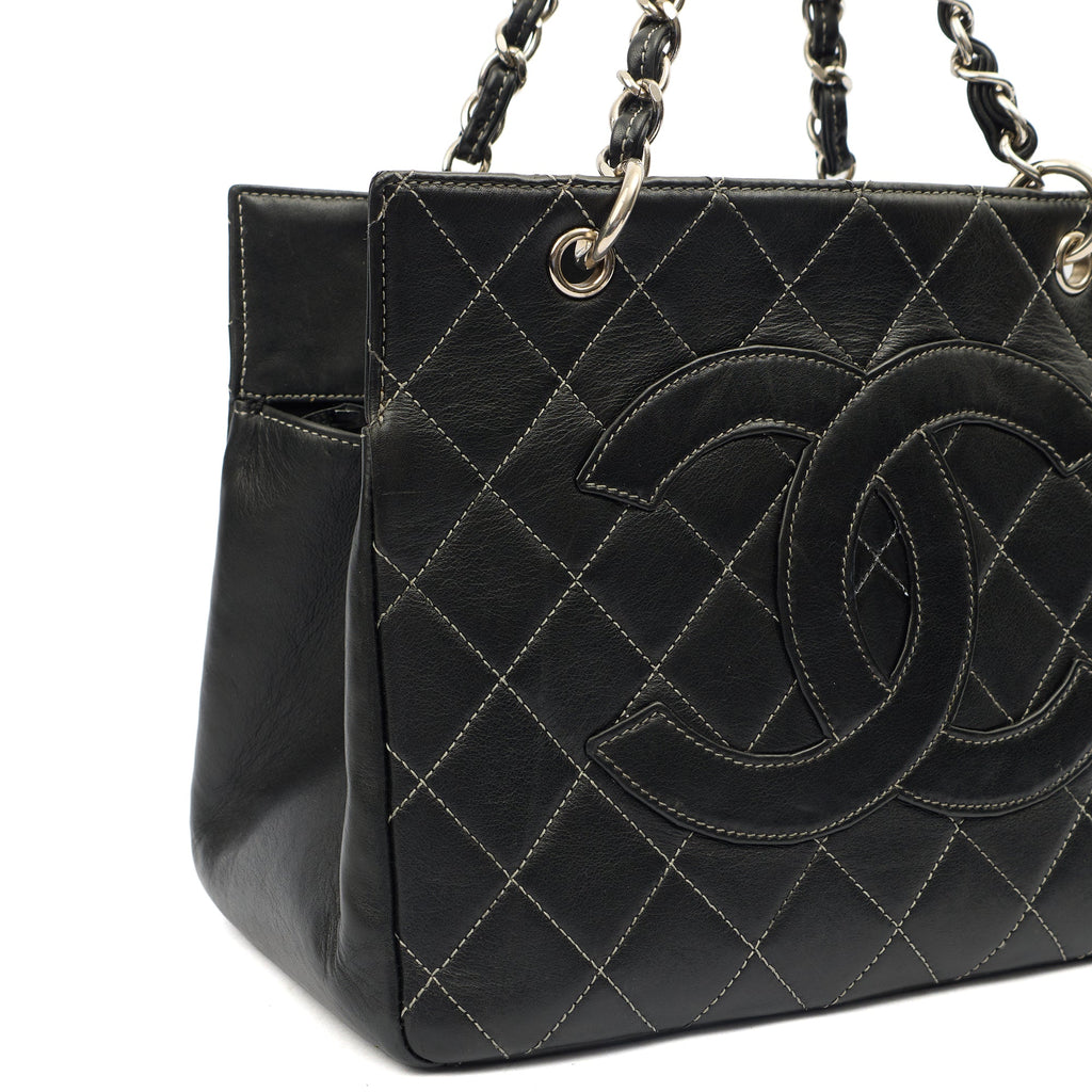 Chanel Tote Tote in Black, Leather — Alternate View 13