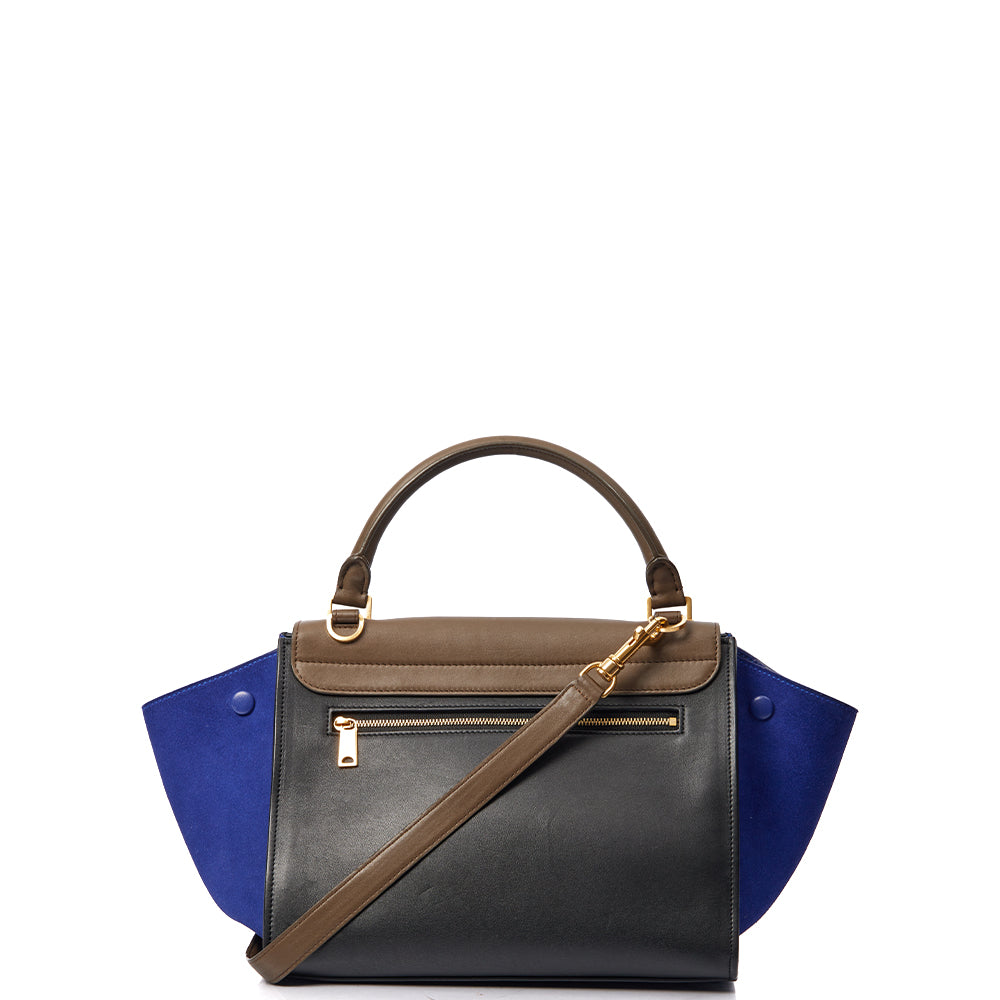 Celine Top Handle Trapeze - Small in Multi, Leather — Alternate View 17