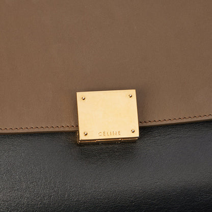 Celine Top Handle Trapeze - Small in Multi, Leather — Lifestyle View