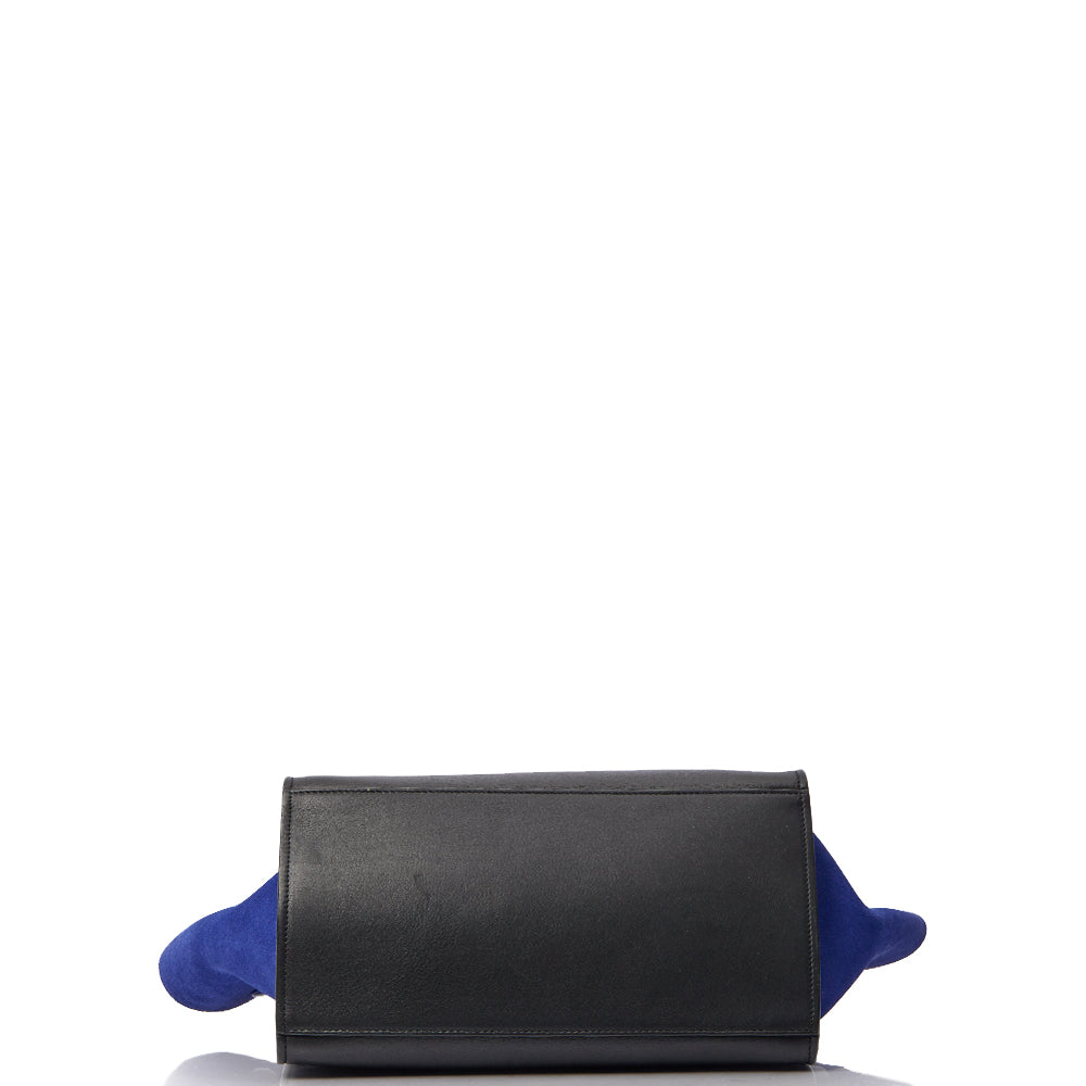 Celine Top Handle Trapeze - Small in Multi, Leather — Top View
