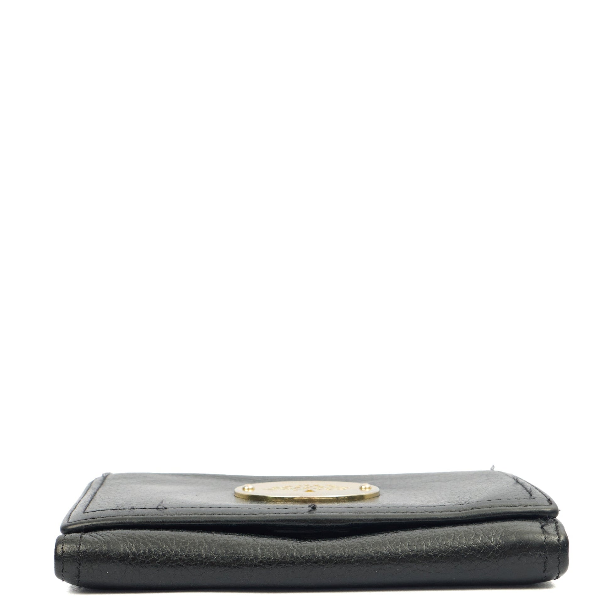 Mulberry Wallet Wallet in Amber, Leather — Detail View