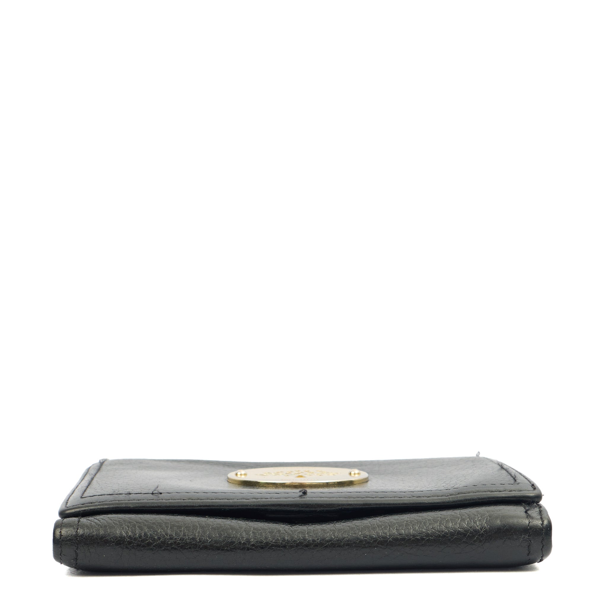 Mulberry Wallet Wallet in Amber, Leather — Detail View