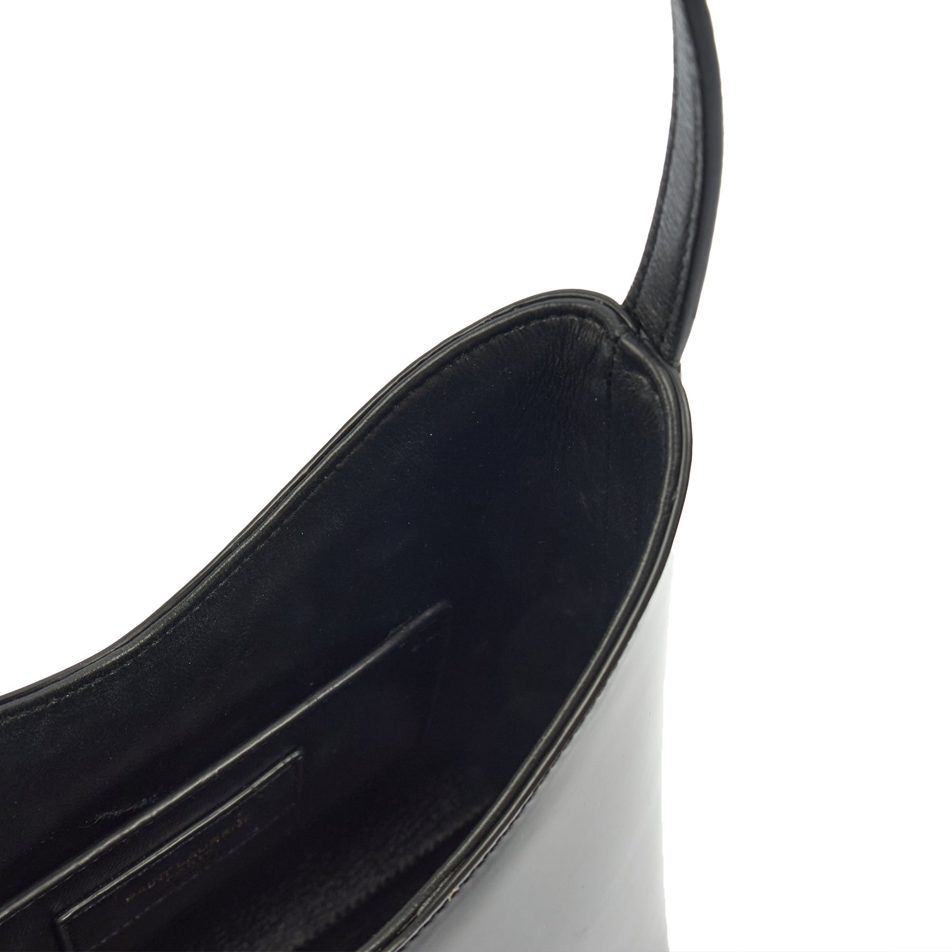 Saint Laurent Tote Tote in Black, Leather — Alternate View 11