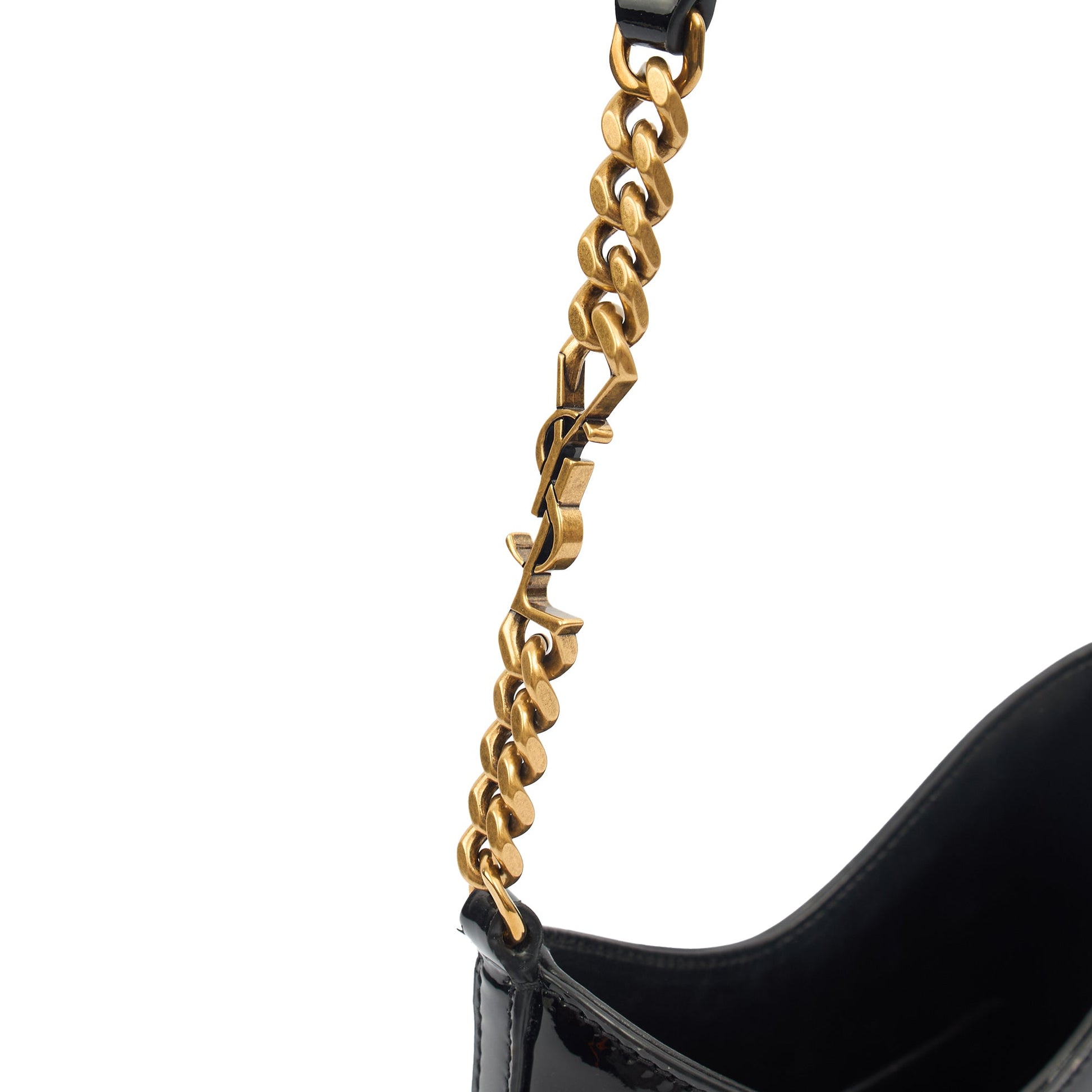 Saint Laurent Tote Tote in Black, Leather — Alternate View 12