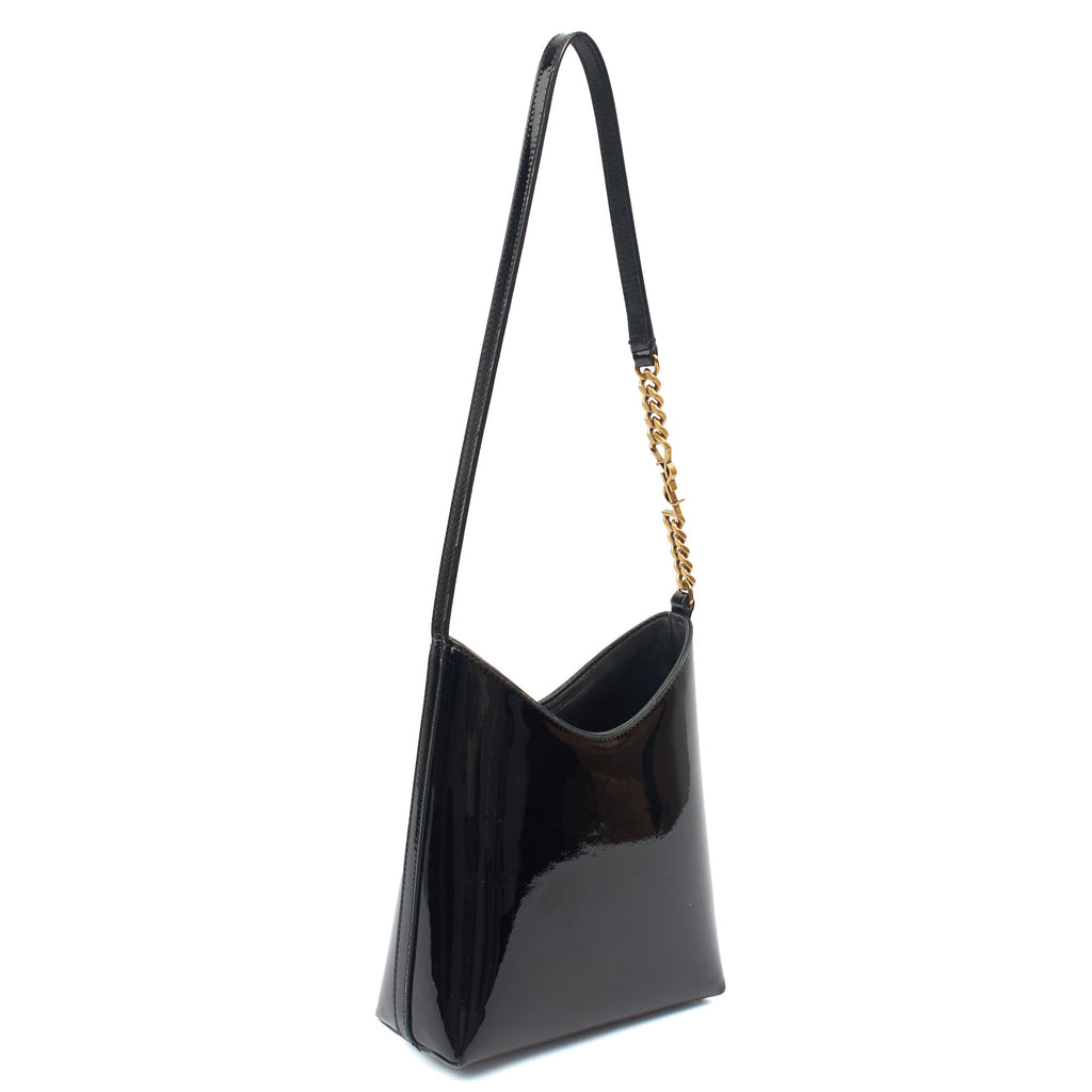 Saint Laurent Tote Tote in Black, Leather — Alternate View 8