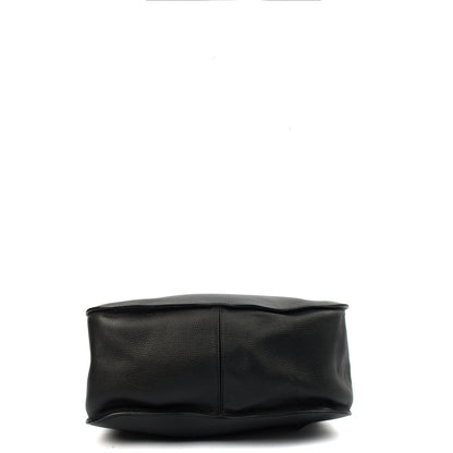 Mulberry Tote Amberley Hobo in Black, Calfskin Leather — Detail View