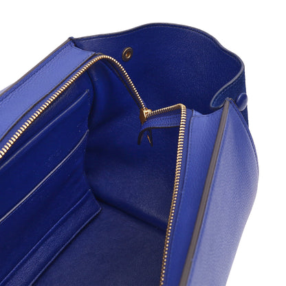 Celine Cross Body Trapeze - Small in Blue, Leather — Alternate View 11