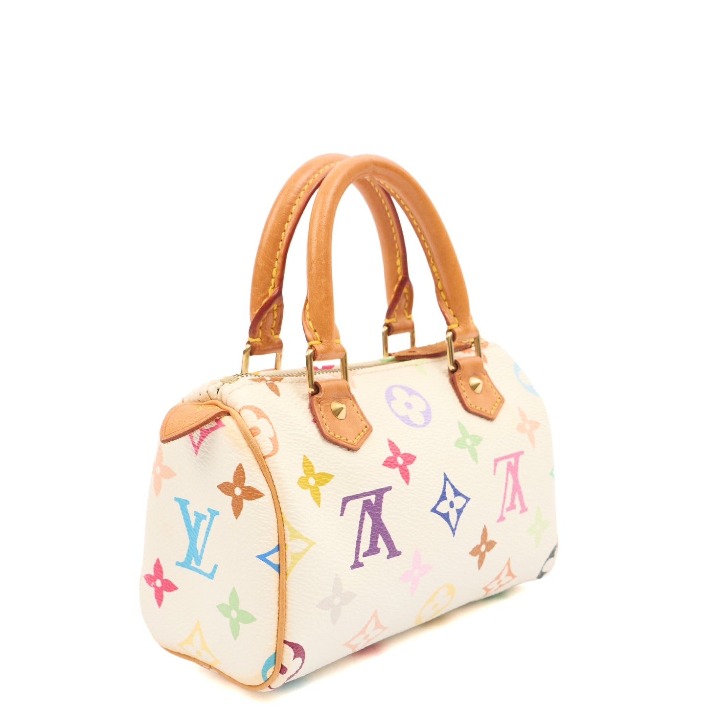 Louis Vuitton Mini Bag Speedy - Nano in Multicolor Monogram, Canvas — Alternate View 8