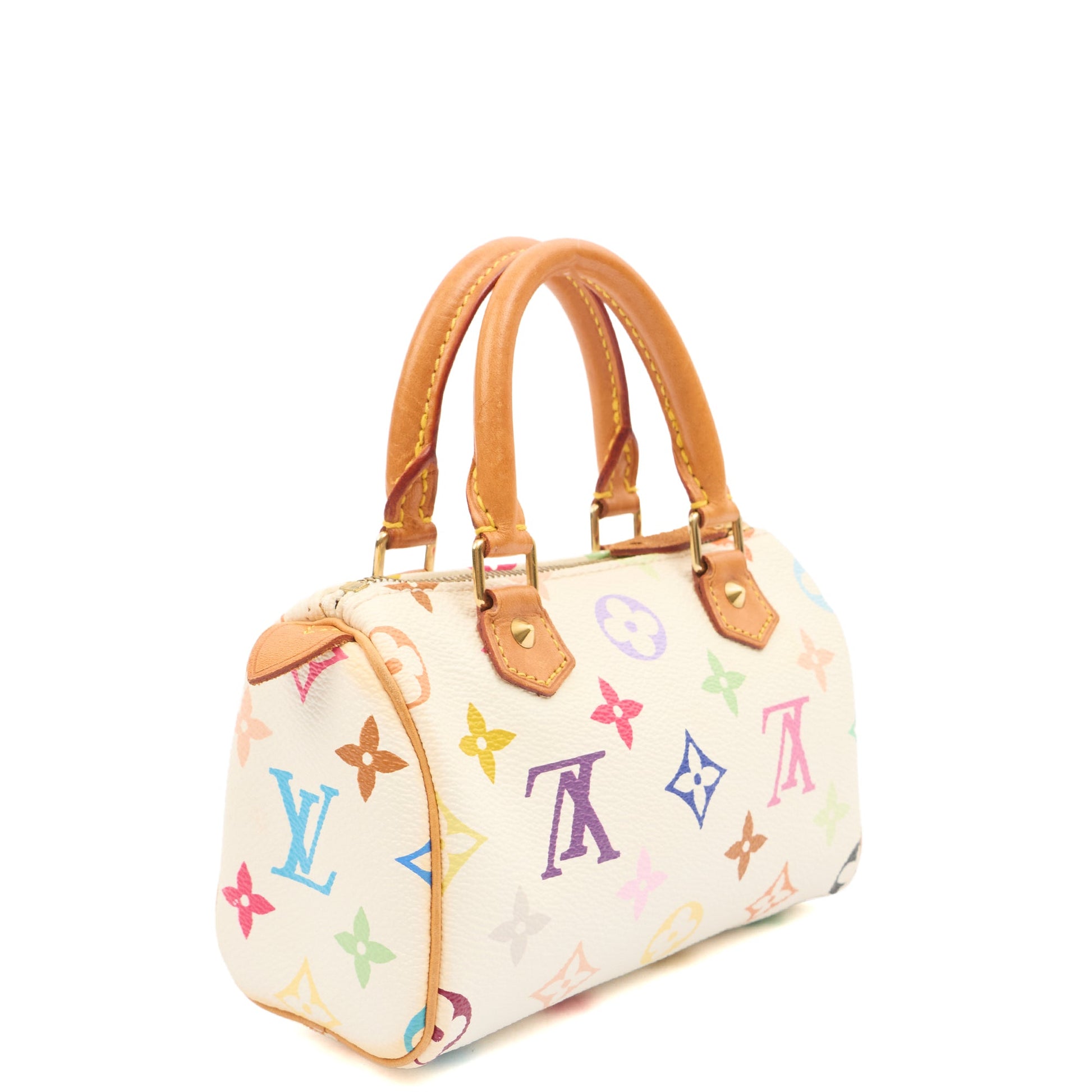 Louis Vuitton Mini Bag Speedy - Nano in Multicolor Monogram, Canvas — Alternate View 8