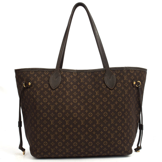 Louis Vuitton Tote Neverfull MM in Idylle Monogram — Front View