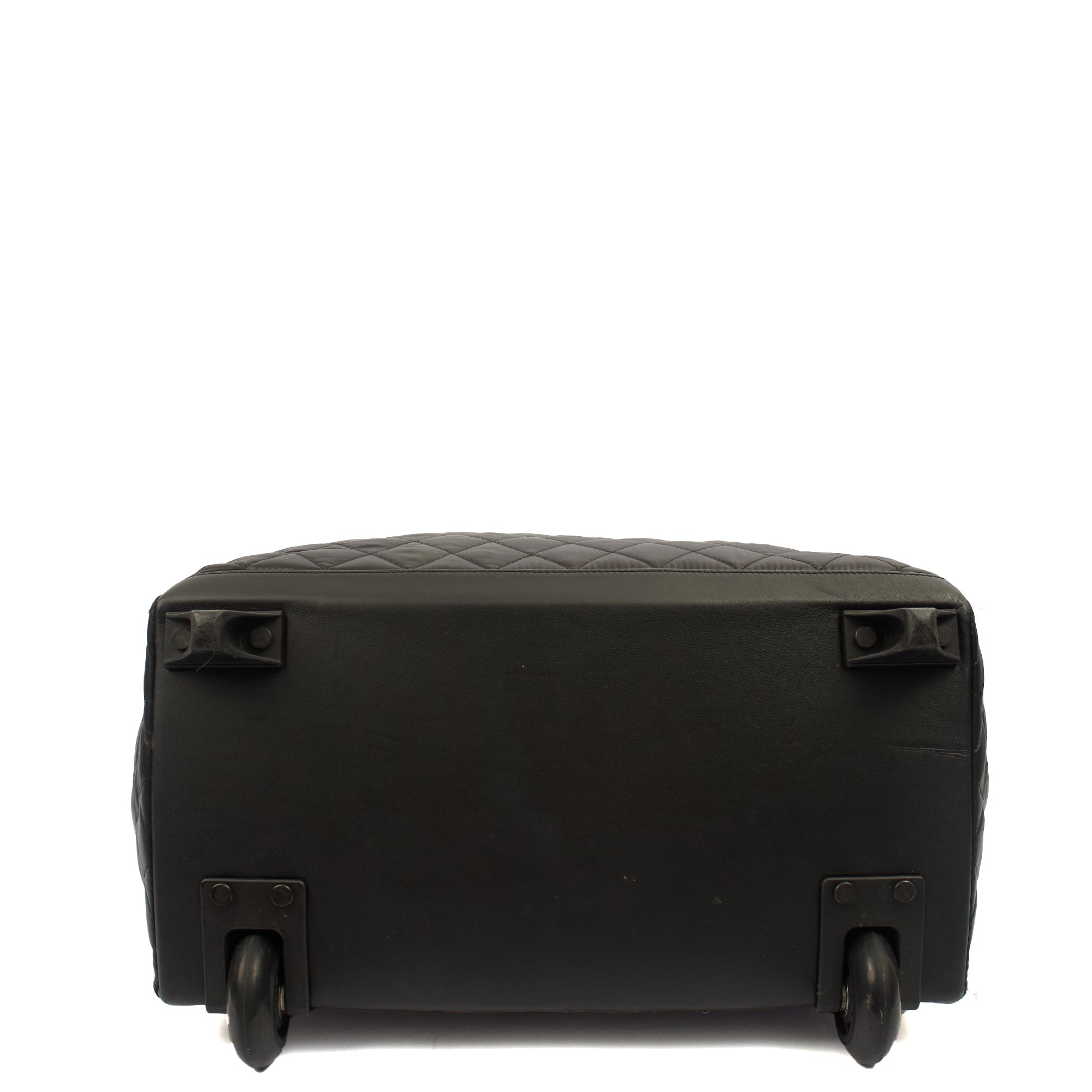 Chanel Wheeled Coco Cocoon in Black, Fabric — Alternate View 16