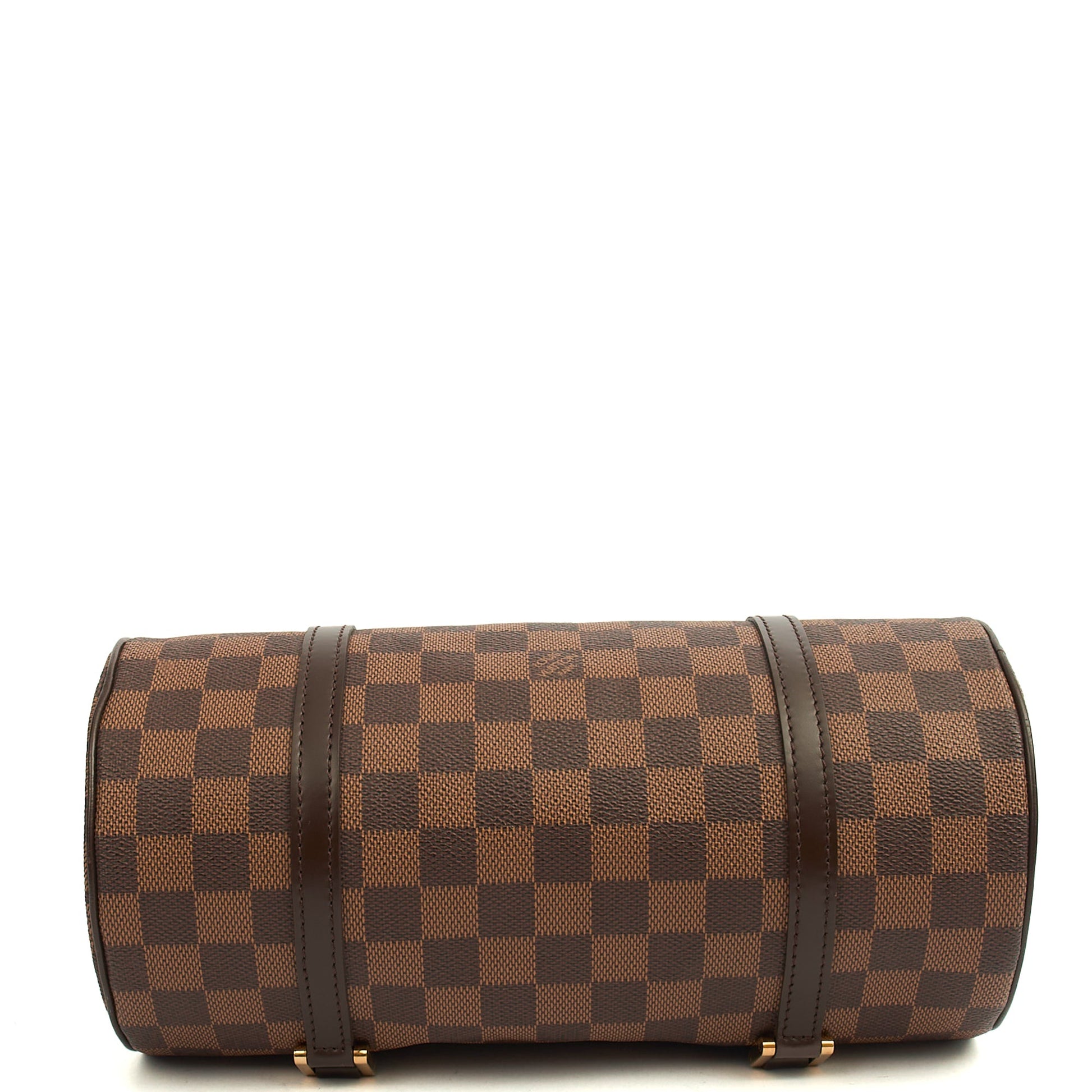 Louis Vuitton Shoulder Bag Papillon 28 in Damier, Canvas — Top View