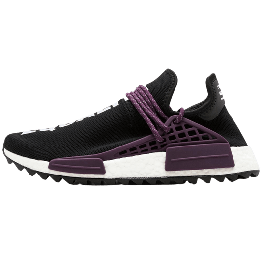 Pharrell x NMD Trail Holi Human Race 'Black' — UK 3.5 | EU 36 | US 4 — Front View